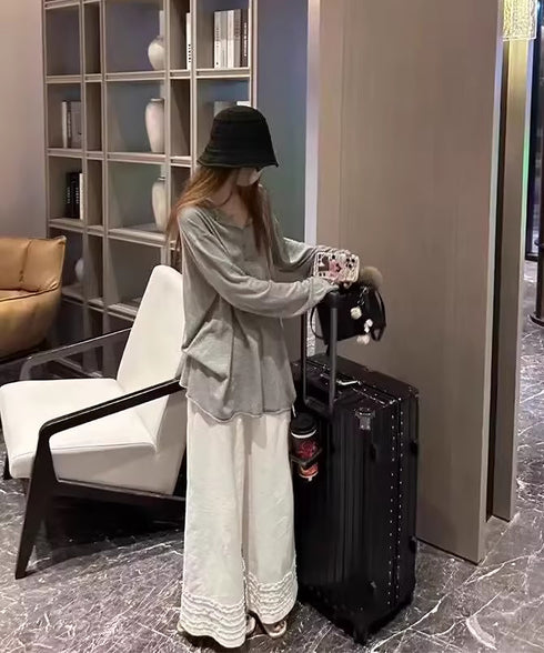 ワイドパンツ フリル レディース 春夏 アンクル丈パンツ ゆったり 薄手 ギャザー ウエストゴム リラックス 着やせ オシャレ カジュアル きれいめ 大人可愛い 99CYDZ-005