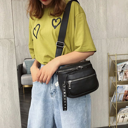 ウエストバッグ レディース ウエストバッグ レディース ボディバッグ ウエストポーチ 2way ミニ PU レザー かばん おしゃれ 鞄 99DGXB-028