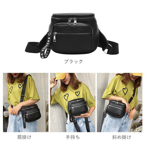 ウエストバッグ レディース ウエストバッグ レディース ボディバッグ ウエストポーチ 2way ミニ PU レザー かばん おしゃれ 鞄 99DGXB-028