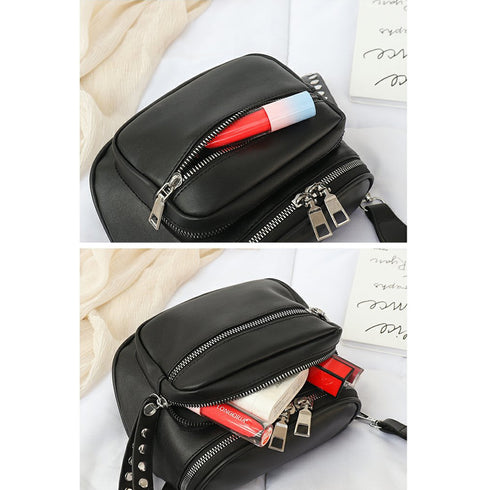 ウエストバッグ レディース ウエストバッグ レディース ボディバッグ ウエストポーチ 2way ミニ PU レザー かばん おしゃれ 鞄 99DGXB-028