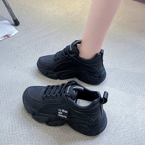 厚底スニーカー ダッドスニーカー 美脚 レディースシューズ 歩きやすい靴 カッコイイ ガーリー スポーティー ストリート カジュアル アウトドア 可愛い 韓国 99DKXY-023