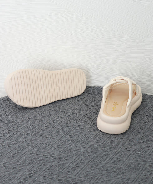 厚底サンダル クロスサンダル 美脚 夏 レディース スリッパサンダル サマーサンダル かかとなし 韓国ファッション 疲れない 歩きやすい カジュアル 99DLXY-001