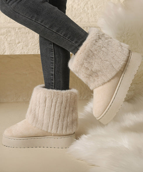 ムートンブーツ 厚底 裏起毛ブーツ 冬靴 レディース ショートブーツ あったか カジュアル 美脚 フラットヒール もこもこ おしゃれ 大人可愛い 通学 疲れない靴 99DSJF-001