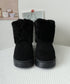 ムートンブーツ 厚底 裏起毛ブーツ 冬靴 レディース ショートブーツ あったか カジュアル 美脚 フラットヒール もこもこ おしゃれ 大人可愛い 通学 疲れない靴 99DSJF-001