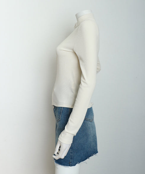 カーディガン リブトップス ダブルジップ レディース フィット感 無地 セクシー 大人 可愛い おしゃれ 着やせ オルチャン 日焼け防止 ファスナー 99EZFZ-007