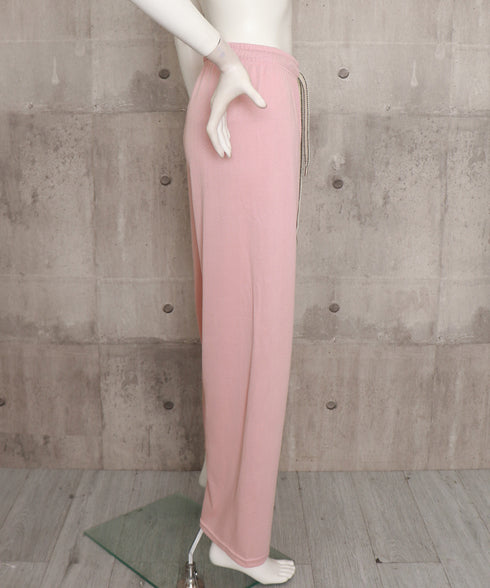 ワイドパンツ ハイウエスト レディース リラックスパンツ イージーパンツ ゆったり無地 涼しげ 体型カバー 脚長 着やせ オシャレ カジュアル 春夏 ダンス衣装 99EZFZ-012