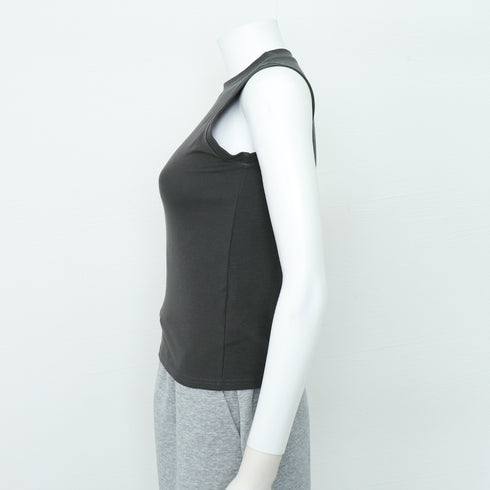 ノースリーブ Tシャツ タンクトップ 夏 レディース サマートップス クルーネック インナートップス カットソー プルオーバー カジュアル シンプル 無地 着回し 99FSFS-005