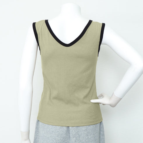 タンクトップ スクエアネック 韓国 夏服 レディース ノースリーブ インナートップス ベーシック 部屋着 カジュアル きれいめ 可愛い ルームウェア ダンス衣装 99FSFS-006