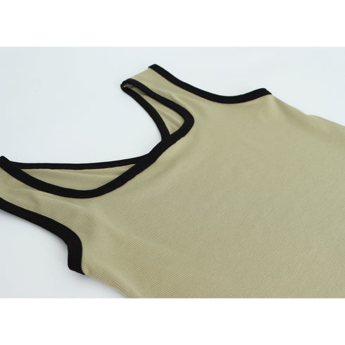 タンクトップ スクエアネック 韓国 夏服 レディース ノースリーブ インナートップス ベーシック 部屋着 カジュアル きれいめ 可愛い ルームウェア ダンス衣装 99FSFS-006