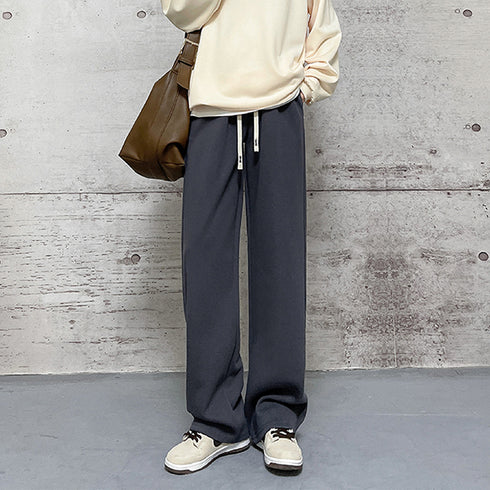 スウェットパンツ レディース 韓国 5色 カジュアルパンツ イージーパンツ ゆったり ウエストゴム ストレートパンツ ダンス衣装 オシャレ ランニングウェア 99FZFZ-017