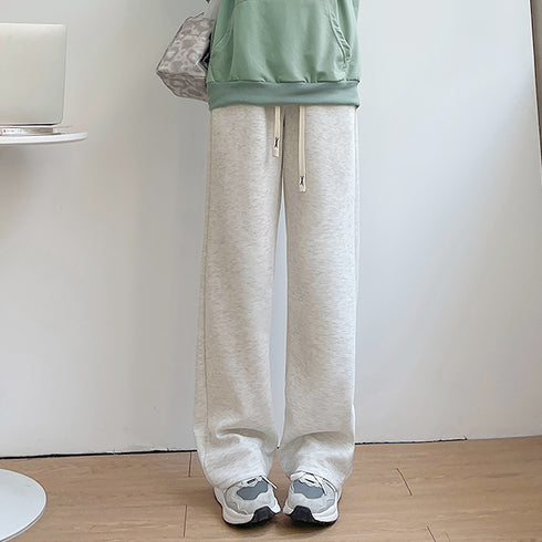 スウェットパンツ レディース 韓国 5色 カジュアルパンツ イージーパンツ ゆったり ウエストゴム ストレートパンツ ダンス衣装 オシャレ ランニングウェア 99FZFZ-017