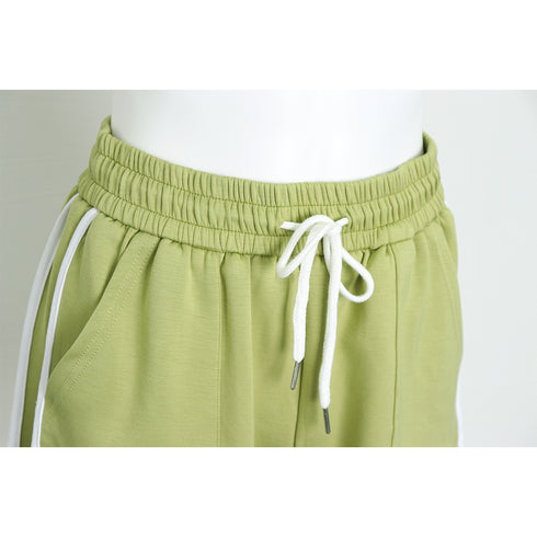 ショートパンツ カラーパンツ 夏 韓国風 レディース ハイウエスト 半ズボン ウエストゴム 運動着 カジュアルパンツ リラックス 体型カバー 部屋着 99FZFZ-023