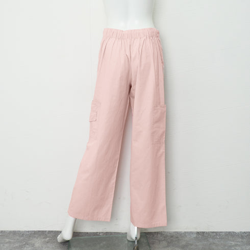 カーゴパンツ ストレート ワイドパンツ レディース ボトムス ベイカーパンツ イージーパンツ ウエスト紐 おしゃれ レトロ 着やせ 春夏秋 カジュアルパンツ 99FZFZ-029
