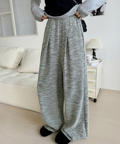 ワイドパンツ レディース ハイウエスト ウエストゴム 美脚 脚長 ベーシック 着やせ ゆったり リラックス ストリート カジュアル 動きやすい 99FZFZ-035