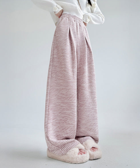 ワイドパンツ レディース ハイウエスト ウエストゴム 美脚 脚長 ベーシック 着やせ ゆったり リラックス ストリート カジュアル 動きやすい 99FZFZ-035