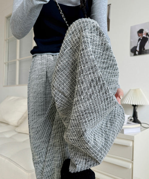 ワイドパンツ レディース ハイウエスト ウエストゴム 美脚 脚長 ベーシック 着やせ ゆったり リラックス ストリート カジュアル 動きやすい 99FZFZ-035