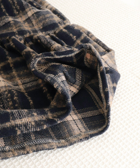 フレアスカート Aライン チェック柄秋冬 レディーススカート ハイウエスト 細見え 大人可愛い きれいめ フェミニン カジュアル クラシック 通勤 デート レトロ 99FZFZ-042