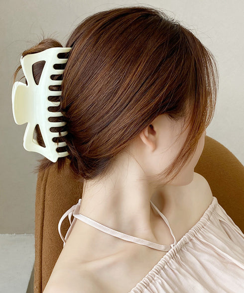 バンスクリップ ヘアクリップ レディース 韓国風 ヘアアクセサリー 大きめ 髪留め まとめ髪 おしゃれ 大人可愛い オフイスカジュアル 小物 誕生日 プレゼント 99GJDZ-001