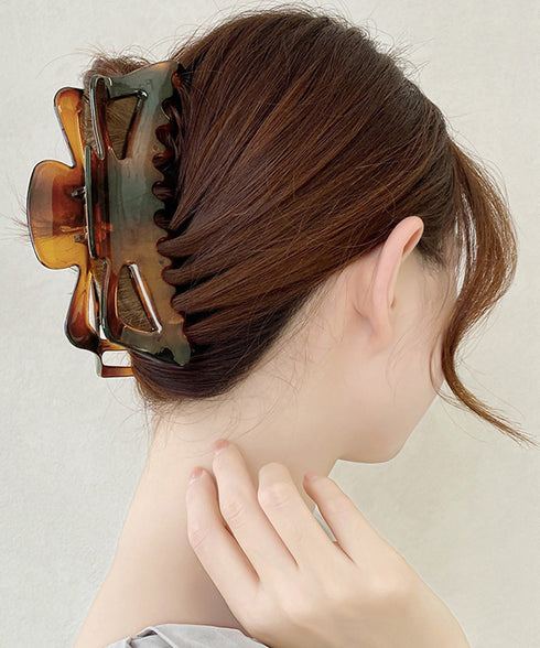 バンスクリップ ヘアクリップ レディース 韓国風 ヘアアクセサリー 大きめ 髪留め まとめ髪 おしゃれ 大人可愛い オフイスカジュアル 小物 誕生日 プレゼント 99GJDZ-001