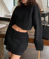 ニットセットアップ セーター スカート レディース ニットトップス ボトムス ミニスカート タイトスカート ショート丈 おしゃれ 大人 可愛い セクシー 99GLT-001