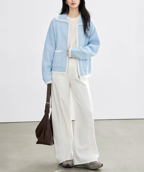 カーディガン 編みニット レディース 長袖ニット ニットアウター ニットトップス セーター 前開き ゆったり 羽織り 体型カバー 無地 おしゃれ ふわふわ暖か 99GLT-003