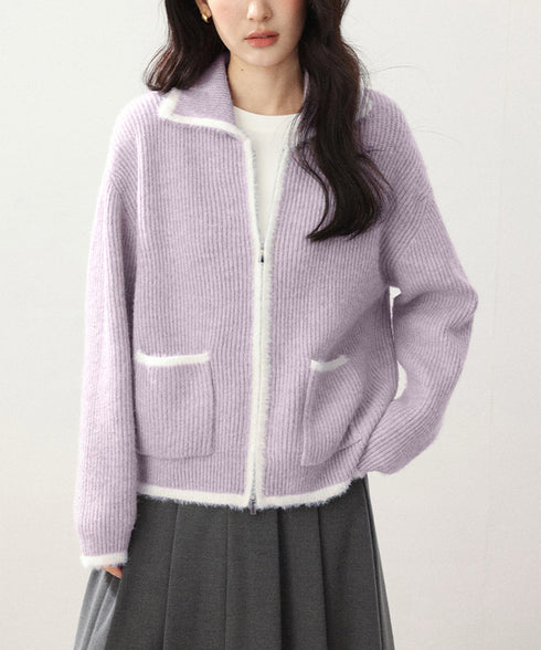 カーディガン 編みニット レディース 長袖ニット ニットアウター ニットトップス セーター 前開き ゆったり 羽織り 体型カバー 無地 おしゃれ ふわふわ暖か 99GLT-003