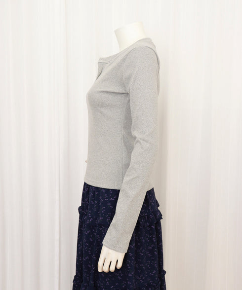 長袖Tシャツ レディース Vネック 無地 プルオーバー セクシー 細見え おしゃれ オルチャン 着やせ 大人 おしゃれ フィット フェミニン 99GLT-010