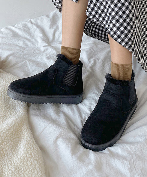 ムートンブーツ ブーツ モカシン 冬靴 ムートンブーツ ブーツ モカシン 冬靴 レディース 裏起毛 暖かい もこもこ 痛くない 防寒 フェイクムートン 99GYXC-004