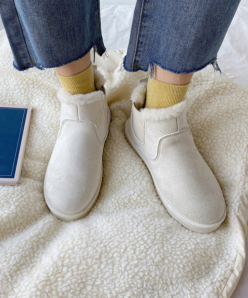 ムートンブーツ ブーツ モカシン 冬靴 ムートンブーツ ブーツ モカシン 冬靴 レディース 裏起毛 暖かい もこもこ 痛くない 防寒 フェイクムートン 99GYXC-004