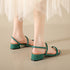 ストラップサンダル 2way 美脚 韓国 レディース サマーサンダル スエード調 太ヒール 歩きやすい カジュアル おしゃれ 女子カワイイ 大人夏コーデ 靴 99GYXC-051