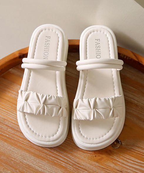 ストラップサンダル 厚底 ミュール レディース コンフォート スリッパ 美脚夏 ボリュームソール カジュアル おしゃれ 大人可愛い フェミニン 疲れない靴 99GYXC-083