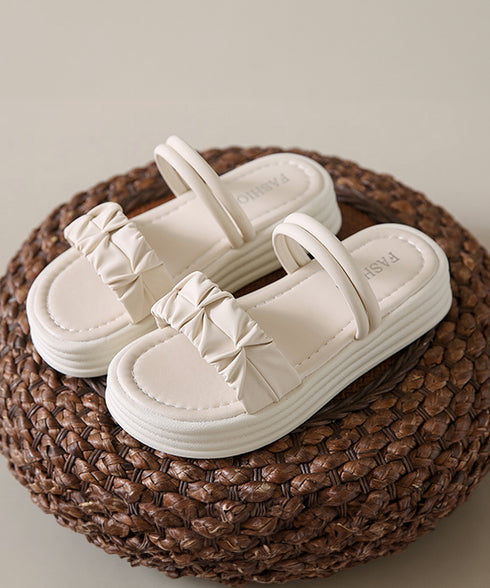 ストラップサンダル 厚底 ミュール レディース コンフォート スリッパ 美脚夏 ボリュームソール カジュアル おしゃれ 大人可愛い フェミニン 疲れない靴 99GYXC-083