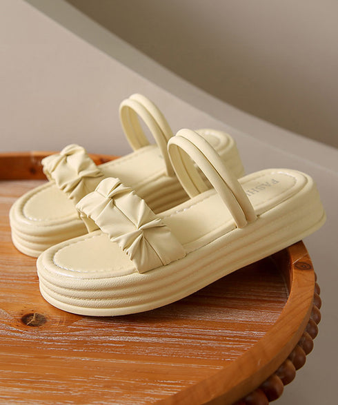 ストラップサンダル 厚底 ミュール レディース コンフォート スリッパ 美脚夏 ボリュームソール カジュアル おしゃれ 大人可愛い フェミニン 疲れない靴 99GYXC-083