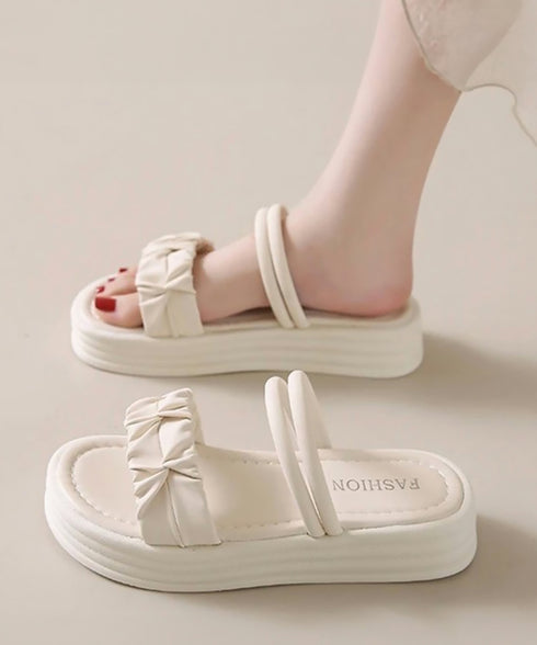 ストラップサンダル 厚底 ミュール レディース コンフォート スリッパ 美脚夏 ボリュームソール カジュアル おしゃれ 大人可愛い フェミニン 疲れない靴 99GYXC-083