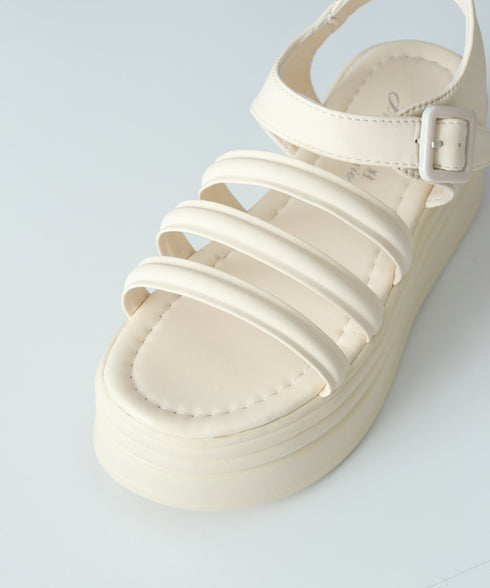 ストラップサンダル 厚底 美脚 夏くつ レディース フェミニン カジュアル おしゃれ 脚長 大人可愛い おしゃれ 海旅行 トラベル リゾート サマーサンダル 99GYXC-089