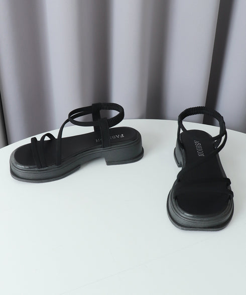 厚底 ストラップサンダル 韓国風 美脚 レディース 夏 コンフォート サンダル 疲れにくい カジュアル おしゃれ 大人 きれいめ 海旅行 リゾートシューズ 99GYXC-090