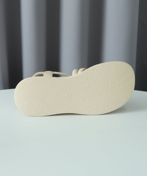 ストラップサンダル 厚底 韓国風 夏靴 レディースサンダル クロスベルト おしゃれ きれいめ セクシー 大人 可愛い 海旅行 トラベルシューズ 99GYXC-093