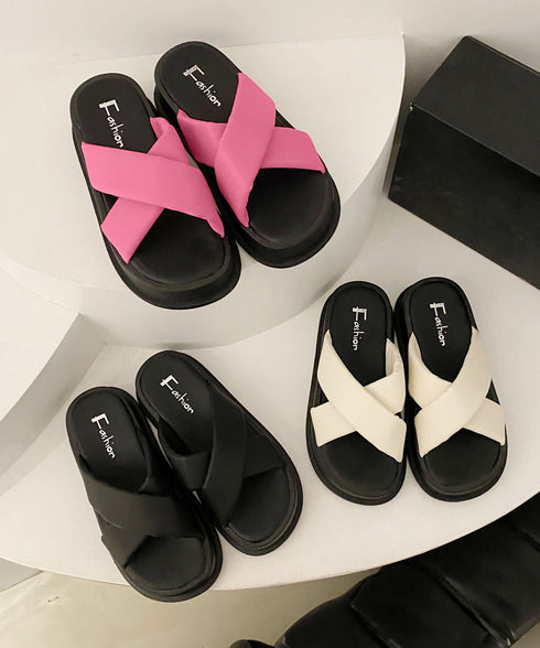 厚底サンダル スリッパ 美脚 夏 レディース クロスベルト コンフォート ビーチサンダル 美脚 歩きやすい おしゃれ きれいめ 大人 可愛い リゾート 99GYXC-096