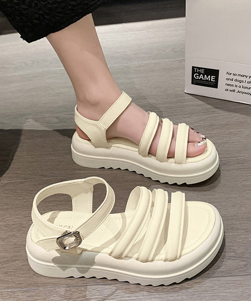 厚底サンダル スポーツサンダル 韓国風 レディース ストラップサンダル コンフォート靴 ストリート 美脚 カジュアル おしゃれ 大人可愛い 夏海 旅行 トラベル 99GYXC-097