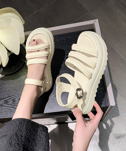 厚底サンダル スポーツサンダル 韓国風 レディース ストラップサンダル コンフォート靴 ストリート 美脚 カジュアル おしゃれ 大人可愛い 夏海 旅行 トラベル 99GYXC-097