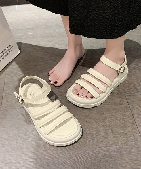 厚底サンダル スポーツサンダル 韓国風 レディース ストラップサンダル コンフォート靴 ストリート 美脚 カジュアル おしゃれ 大人可愛い 夏海 旅行 トラベル 99GYXC-097