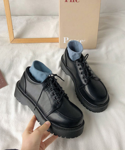 厚底ローファー レースアップ 美脚くつ レディース マニッシュ フラットシューズ おじ靴 通勤 通学 編み上げローファー 疲れない おしゃれ ドレスシューズ 99GYXC-104