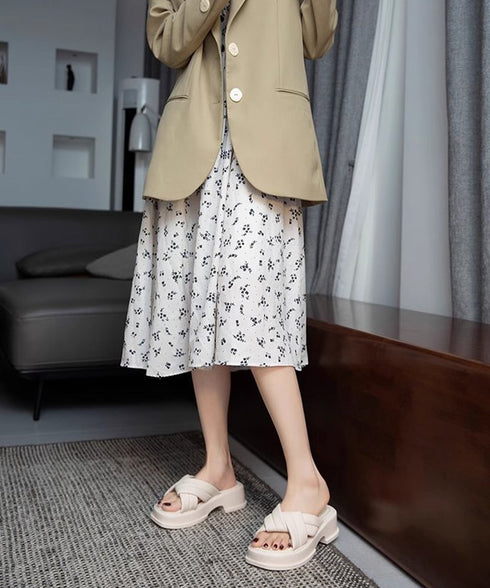 厚底サンダル ミュールサンダル 夏新作 レディース 美脚 クロスベルト サマー コンフォート サンダル カジュアル おしゃれ 大人可愛い 海旅行 リゾート 99GYXC-107