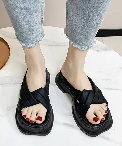 厚底サンダル ミュールサンダル 夏新作 レディース 美脚 クロスベルト サマー コンフォート サンダル カジュアル おしゃれ 大人可愛い 海旅行 リゾート 99GYXC-107