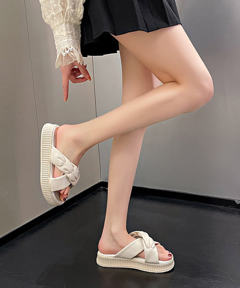 厚底サンダル レディース スリッパ フラットサンダル リゾートサンダル ボリュームソール コンフォート 可愛い 歩きやすい お洒落 疲れない 美脚 夏海 99GYXC-108