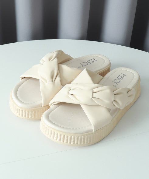 厚底サンダル レディース スリッパ フラットサンダル リゾートサンダル ボリュームソール コンフォート 可愛い 歩きやすい お洒落 疲れない 美脚 夏海 99GYXC-108