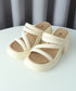 ミュールサンダル 厚底 太ヒール 美脚夏 レディース ストラップ ヒールサンダル チャンキーヒール おしゃれ カジュアル 大人可愛い フェミニン 海旅行 トラベル 99GYXC-111