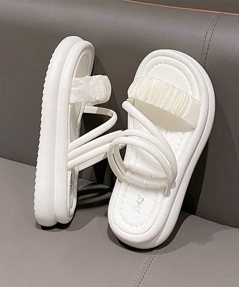 厚底サンダル ストラップサンダル 夏 レディース 美脚サンダル ベルトサンダル ボリュームソール 履きやすい 歩きやすい カジュアル おしゃれ オルチャン 99GYXC-114