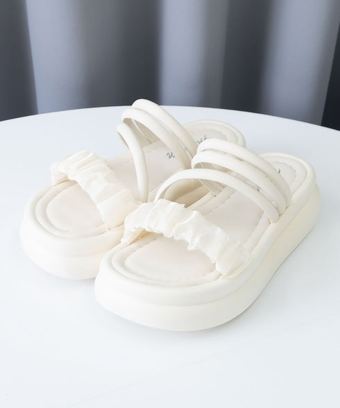 厚底サンダル ストラップサンダル 夏 レディース 美脚サンダル ベルトサンダル ボリュームソール 履きやすい 歩きやすい カジュアル おしゃれ オルチャン 99GYXC-114