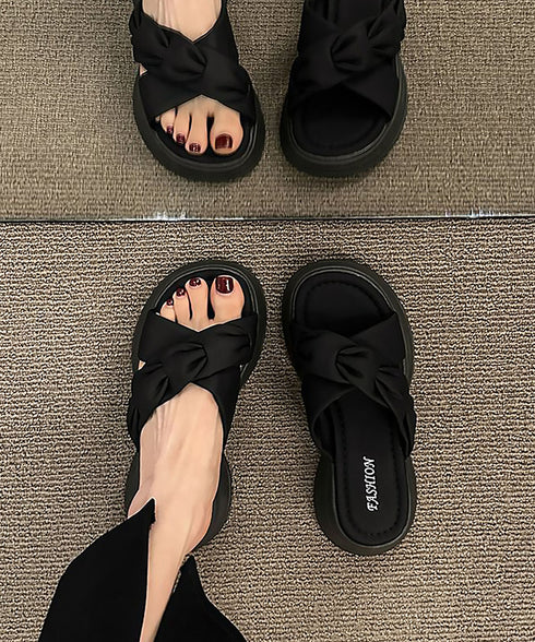 厚底サンダル ミュールサンダル 韓国風 レディース スリッパサンダル 歩きやすい カジュアル おしゃれ 美脚 大人可愛い 海 旅行 トラベル リゾートシューズ 99GYXC-115